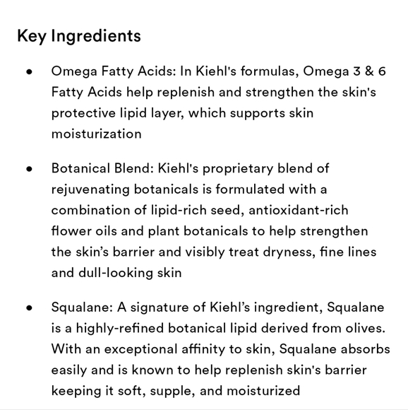 🖤 last 1❣️ kiehls midnight recovery omega rich cloud cream .5 fl oz - Picture 5 of 6